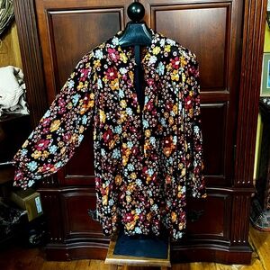 Free People Daisy Jane Swing Mini Dress. Size L. NEVER WORN